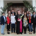 Visita pastoral do Bispo D. Francisco Senra à Paróquia de Bagunte