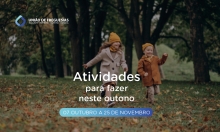 Não perca as atividades de outubro e novembro!