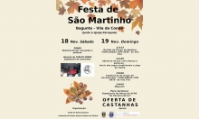 Celebre o São Martinho em Bagunte! Traga a família e amigos, nós oferecemos as castanhas!