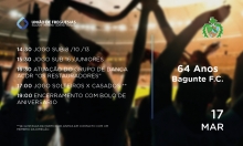 Celebre os 64 anos do Bagunte Futebol Clube connosco este domingo!