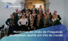 Mordomas da União de Freguesias abrilhantaram desfile em Vila do Conde
