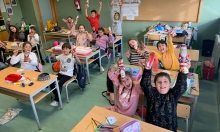 Dia especial na Escola Agustina Bessa Luís